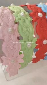 Bando anak korea bulat matahari monte aksesoris anak perempuan