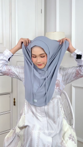 ALYAHIJAB - Tsamira bergo sz M Softpad Tali Dewasa Jersey Polos