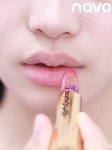 Novo Fresh Flower Jelly Lip Balm (Non-sticky Long-lasting Color Changing Lipstick)