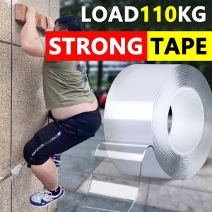 1m-5m Nano Double Contact Nano Tape Powerful Extra Strong Sided Adhesive for Kitchen and Bathroom Waterproof and Cleanable Tools