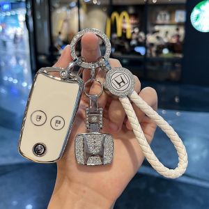 TPU Car Remote Key Case Cover For Honda CRV Accord Civic 2 3 Buttons