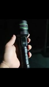 Most Powerful Long Shot LED Flashlight Zoomable Camping Torch Built-in 26650 Battery High Power Tactical Lantern for Outdoors