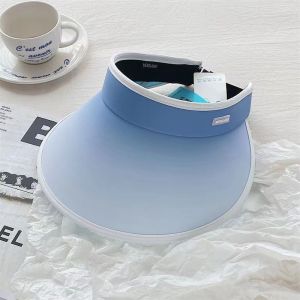 หมดกันแดด ปีกกว้างใหญ่  ป้องกันรังสี UV ม้วนได้และพกพาสะดวก