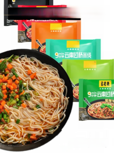 Yunnan Ma Laoshang Convenient Bridge Crossing Rice Noodles Montezuma Bagged Acidic Spicy Flavored Instant Rice Noodles Special Snack