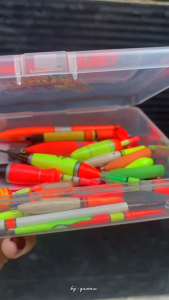 Paket Kotak Pancing Pelampung Super Lengkap Isi 20Pcs Free Stopper