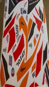 (COD) BLADE REPSOL STICKER STRIPING MOTOR HONDA BLADE REPSOL IP.B-1 STRIPING VARIASI RACING