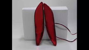 Toyota Alphard AH40 2023 2024 2025 Rear Spotlight Foglamp Reflector Rear Bumper LED DRL Daylight ANH40 AGH40 40-Series