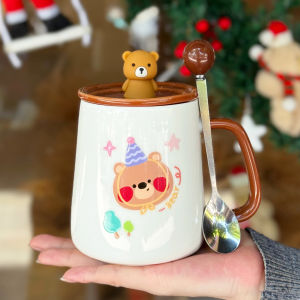 BOJINGLIPIN | Cute Couples Ceramic Cup