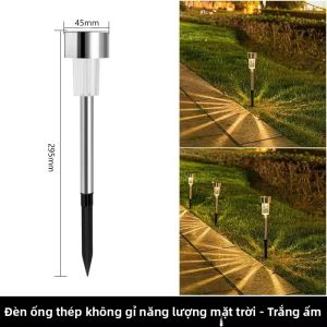 Đèn Năng Lượng Mặt Trời Ngoài Trời Chống Thấm Nước Đèn LED Trang Trí Sân Vườn Lối Đi Hiên Nhà Sân Lối Đi Bộ Phong Cách Hiện Đại