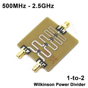 Bộ Chia Công Suất Wilkinson Bộ Kết Hợp Tín Hiệu Vi Sóng RF 05-25GHz SMA Cho Hệ Thống GSM CDMA PHS WLAN Wi-Fi 2.4GHz Bộ Chia Công Suất RF