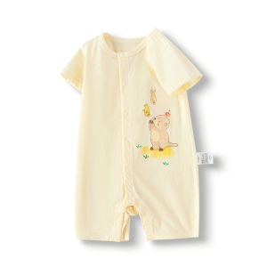 balabala Baby Romper Newborn Crawling Suit Pure Cotton Summer 2025 Boys Girls