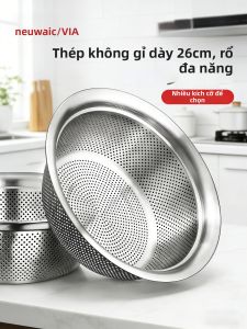 Rổ Lọc Bếp Đa Năng Inox Thực Phẩm