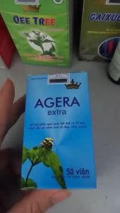 Combo 2 hộp Viên uống AGERA extra Kingphar - Giải pháp mới cho người bị bnh xoang