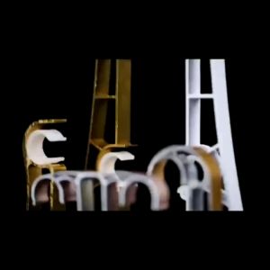 2pcs  Breket Tiang Hordeng Cantolan Tiang Gorden Curtain Rod Holder Bracket Tiang Gorden Tempel Alloy Hook Penyangga Tiang Batang Gorden