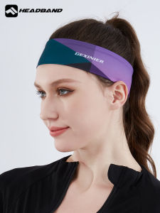 Womens Sweat Absorbent Running Headband Yoga Badminton Hairband Sportswear Headband Fitness Gym Yoga Hair Accessory