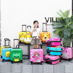 18 Inch Girl Carry-on Small Cabin Travel Suitcase With Wheels For Children Kids Boy Trolley Roller Luggage Bag Check-in Case Free Shipping