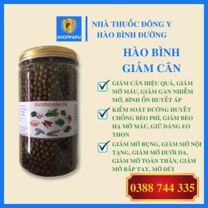 [CHÍNH HÃNG] Nam Dược Gia Truyền Hào Bình Giảm Cân Bình Ổn Huyết Áp Kiểm Soát Đường Huyết Chống Béo Phì Giảm Béo Hạ Mỡ Máu Giữ Dáng Eo Thon. Giảm Mỡ Bụng Mỡ Nội Tạng Mỡ Dưới Da Mỡ Toàn Thân Giảm Mỡ Bắp Tay