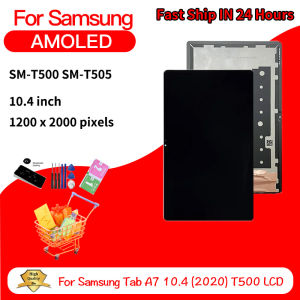New LCD For Samsung Tab A7 10.4 2020 SM-T500 T505 T507 LCD Display Touch Screen Digitizer Assembly SM-T500 SM-T505 Display