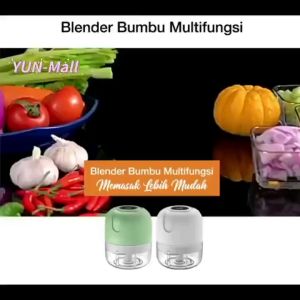 250ML Mini Chopper Portable Blender Elektrik Mini Food Processor
