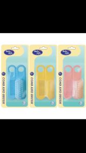 [BISA COD] Baby Safe Comb and Brush Set BD195 / Sisir Rambut Bayi