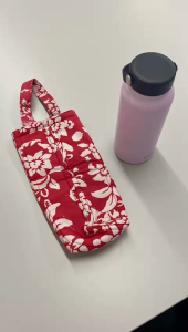 Calla Batik Water Bottle Holder Bag Cover Gift Souvenier 8.0cm (W) x 8.0cm (L) x 30.0cm (H) NB010803