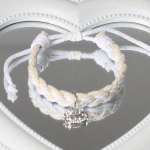 Attracting Friends Bracelet Colorful Diamond KT Woven Magnetic Absorption Cartoon Couple Hand Cord Gift for Girls