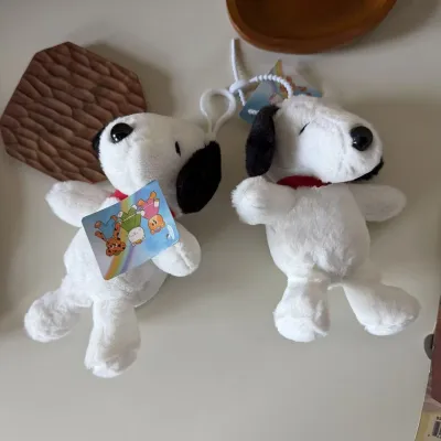 Vintage Snoopy Style Leather-bound Loose-leaf Notebook Diary for Gift