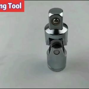 Đầu Nối Khẩu Lắc Léo Size 1/2 Thép CR-V Mạ Mờ 2 Khớp Xoay 135 Độ