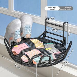 SUOBAI | Window Rail Shoe Drying Rack Multi-functional Guardrail Shoes Hanger