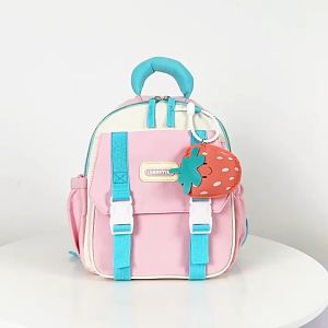 2025 New Double Buckle Kindergarten School Bag Cartoon Waterproof lightweight Girl Backpack