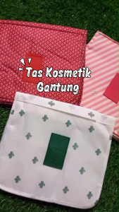 (BISA COD) TAS KOSMETIK GANTUNG MANDI HANGING TOILETRIES BAG ORGANIZER TRAVEL BAG TOILET