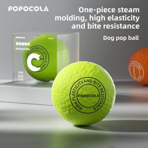 Popocola | Durable Teeth-Grinding Elastic Pet Toy Ball