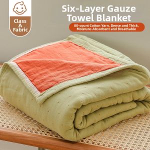 NONGNONGAI | Six Layers Gauze Cotton Blanket