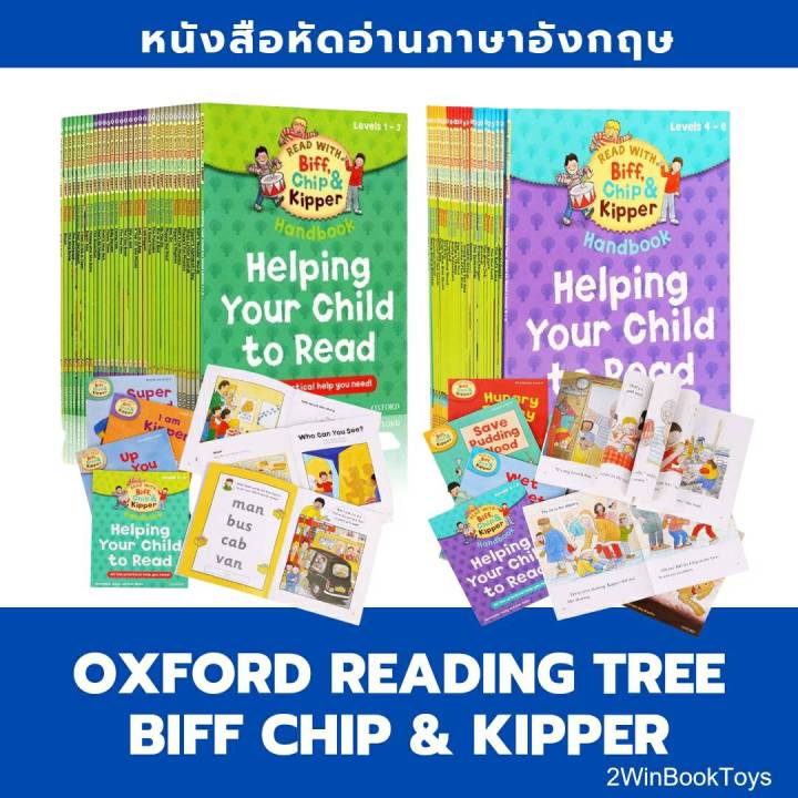 หนังสือหัดอ่าน เด็กอนุบาล Oxford Reading Tree Read with Biff Chip ...