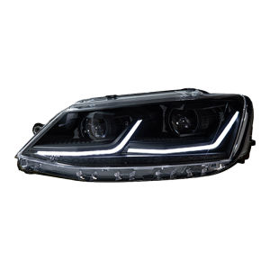 Modified LED Laser Lens Headlight Dual-color Daytime Running Light and Turn Signal