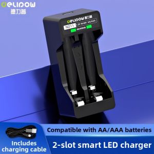 Delipow | High Capacity Rechargeable Battery and Charger Kit for Remote Control Toys
