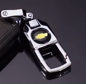 Móc chìa khóa ô tô MG chất liệu hợp kim cao cấp có LOGO hãng xe