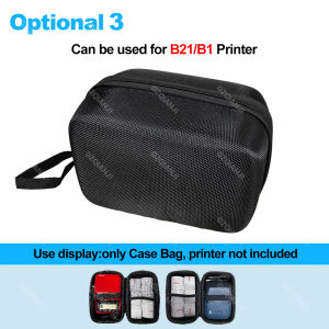 Bag Case Gray Black Color For Niimbot D11 D101 D110 B1 B21 B203 Label Thermal Printer USE Protective Shell