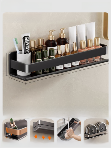 Bathroom Renovation Essential! Toilet Bathroom Shelf Space Saver No Drilling Required Storage Rack for Wash Basin Area