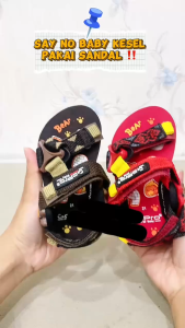 GoPro Adventure Grizzly LM PW - Sandal Gunung Lampu LED Baby Ringan & Anti Licin | Size 19-23