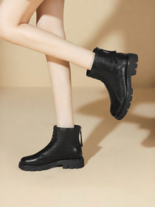 Josiny | Retro British Style Winter Thick-soled Warm Lined Boots