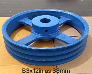 Puli besi B3x12in/30cm. Puli cor b3x30cm as 32/38/buntu