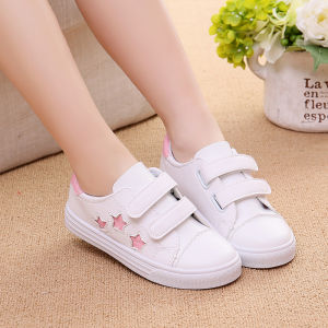 Girls White Canvas Sneakers Spring New Style Children Sports Shoes Korean Version Kids Canvas Shoes Comfortable Casual Low Top