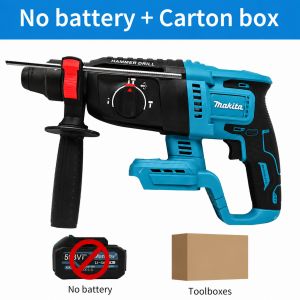 Makita | MAKITA SDS Plus Rotary Hammer Drill 2.8J Impact Energy Brushless Motor4 Mode With Safety Clutch For Concrete Drilling