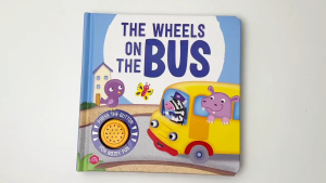 The Wheels On The Bus Sound Book Press The Button HardcoverFor Kids