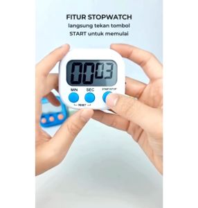 Timer Digital Dapur Pengatur Waktu Memasak Alarm Masak | Source Project