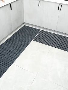 Stripe Floor Mat Non-Slip Absorbent Carpet For Living Room Oilproof Waterproof Kitchen Rug Door Mats