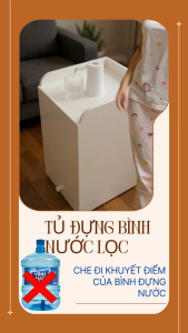 Tủ Đựng Bình Nước Lọc 20L – Tủ Che Bình Nước Uống Gia Đình – Thiết Kế Gọn Gàng Sang Trọng Bền Đẹp