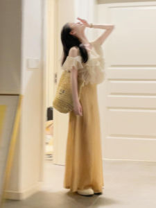 XUECAIQI | Summer High-Waist Asymmetrical Two-Piece