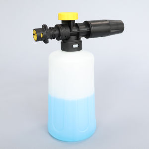 Bình Tạo Bọt Tuyết 750ML Có Thể Điều Chỉnh Cho Máy Rửa Xe Áp Lực Karcher K2-K7 Máy Tạo Bọt Xà Phòng Với Tay Cầm Và Vòi Phun Cột Nước